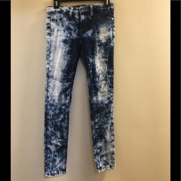 Joe’s Jeans Girls Acid Wash Tie Dye Leggings 12 - Picture 2 of 8